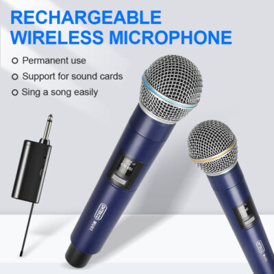 Hát karaoke gia đình nên chọn micro nào rẻ mà chất? Ontekco Audio 2 Micro Ontekco MU03pro