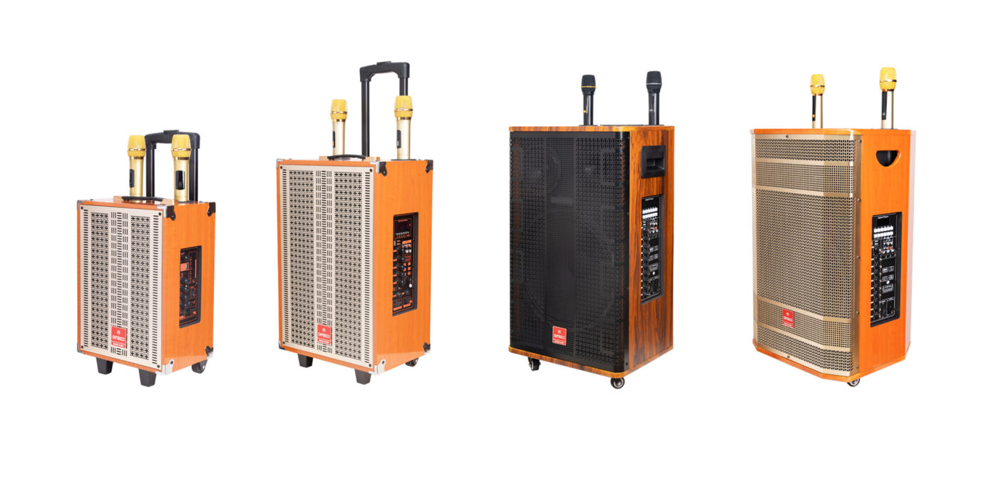 6 Lý do bạn nên chọn Ontekco – Thương hiệu âm thanh Việt được tin dùng 2 Mẫu mã loa karaoke ontekco đa dạng