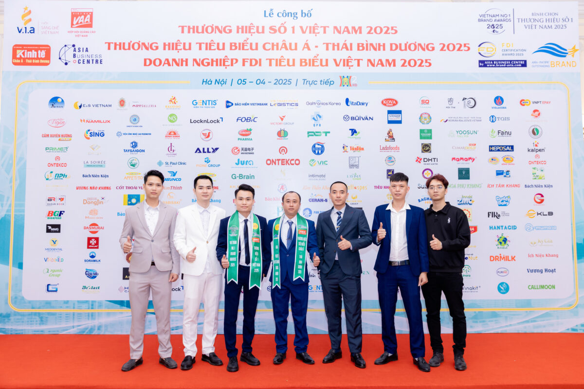 ONTEKCO vinh dự đạt giải thưởng TOP 100 – Thương hiệu tiêu biểu Châu Á – Thái Bình Dương 2025 9 anh 100