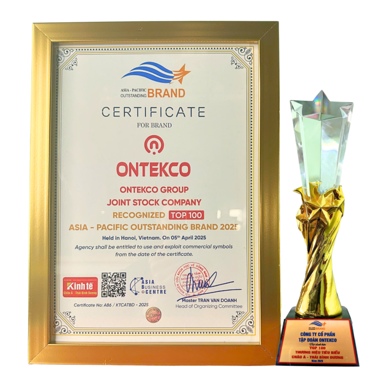 Giải thưởng Ontekco 2025 – Lan tỏa niềm tin đến người tiêu dùng Việt 1 chot 1