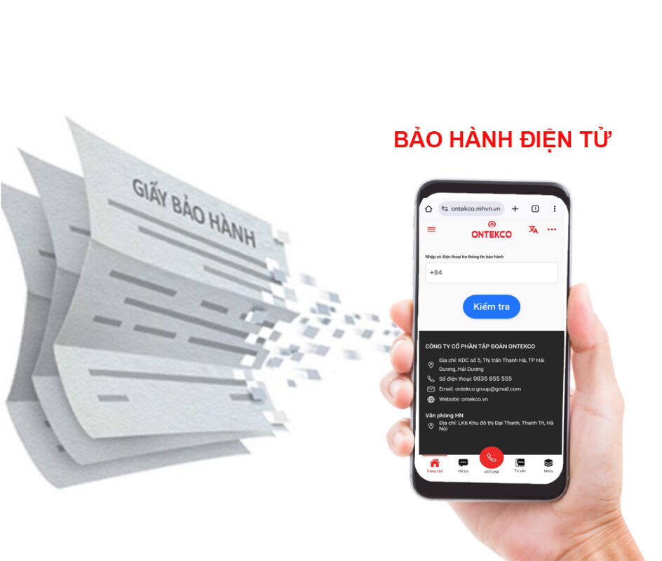 BAO HANH DIEN TU ONTEKCO 1