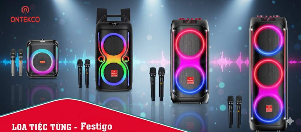 🎶 Top 3 loa Festigo bán chạy nhất – bùng nổ mọi bữa tiệc cùng Ontekco tại karaokedidong.vn 2 Bộ sưu tập loa tiệc tùng Festigo nhà Ontekco