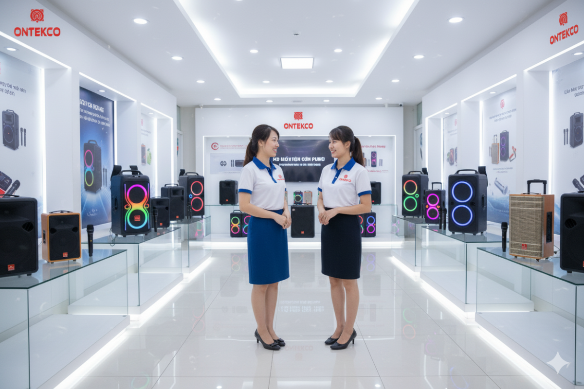Khách Hàng Việt Dễ Dàng mua Loa Kéo Karaoke ONTEKCO Chính Hãng Ngay Tại website Digimax.vn 1 Gemini Generated Image lve0hflve0hflve0