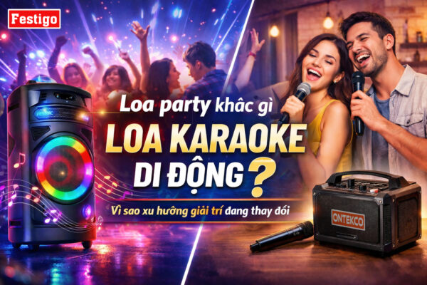 Loa party và karaoke di động