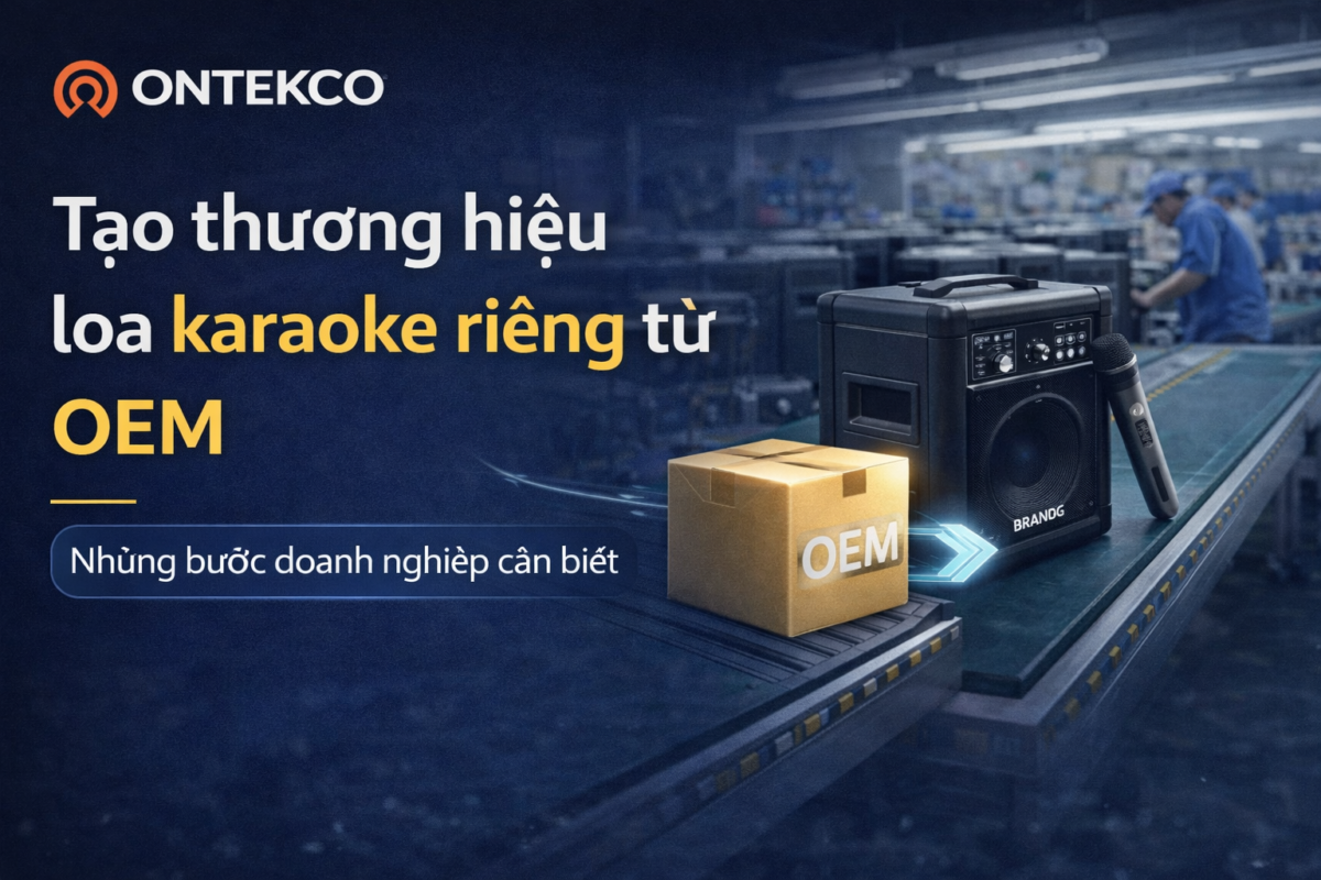 Tạo thương hiệu loa kéo karaoke